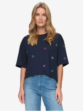 T-Shirt NULovine (706406-3038) von N�mph in Dark Sapphire