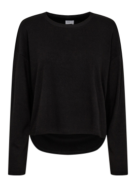 Langarmshirt NuMily Oversize Blouse (706396-0000) von N�mph in Caviar