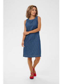 CRAgate Shift Dress (10614911-109134) von Cream in Rossland Pinstripe