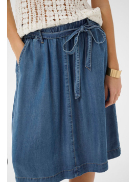 CRMolly Skirt (10614945-109128) von Cream in Jasper Blue Denim