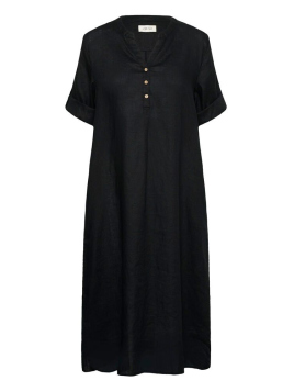 CRBellis Caftan Dress (10615405-100120) von Cream in Pitch Black