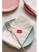 Stoffserviette (Dannebrog) (63026-11) von Ib Laursen