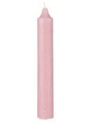 Rustikale Stabkerze (1Stk.) (4179-07) von Ib Laursen in Hellrosa