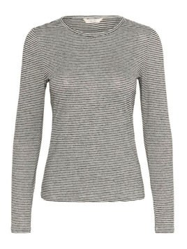 Langarmshirt CrAmma von Cream in Black/White