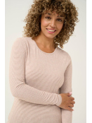 Langarmshirt CrAmma (10612922-106978) von Cream in Cinnamon/White