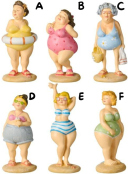 Dekofigur (1Stk.) Damen in Badebekleidung (27507-99) von Ib Laursen