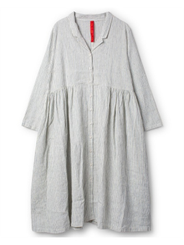 Dress Helin (Ewa-55966-Striped) von Ewa i Walla in Striped