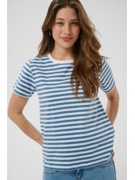 CRCera Basic T-Shirt (10615820-108090) in Blue Heaven von Cream
