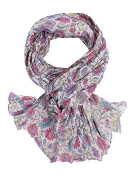 Tuch Leja flower dance (02261-0142-100) von Sorgenfri Sylt in Ivory
