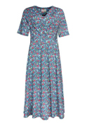 Kleid Ellanali Fleurs (02262-0048-321) von Sorgenfri Sylt in Lake