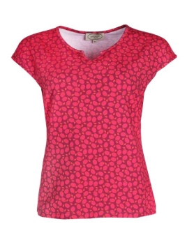 T-Shirt Vichilla (02262-0065-485) von Sorgenfri Sylt in Red Wine