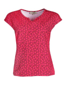 T-Shirt Vichilla (02262-0065-485) von Sorgenfri Sylt in Red Wine