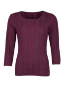 Shirt Soleren (02262-0115-512) von Sorgenfri Sylt in Plum