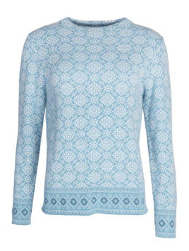 Pullover Dorit (02262-0122-226) von Sorgenfri Sylt in Misty Blue