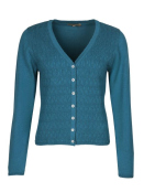 Strickjacke Amily (02262-0159-321) von Sorgenfri Sylt in Lake