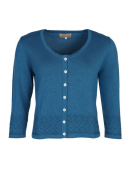 Strickjacke Liselotte (02262-0160-321) von Sorgenfri Sylt in Lake