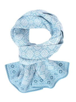 Schal Sabira Nordic (02262-0184-226) von Sorgenfri Sylt in Misty Blue