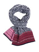 Schal Sabira Flower (02262-0188-319) von Sorgenfri Sylt in indigo