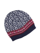 M�tze Hella Flower (02262-0185-319) von Sorgenfri Sylt in indigo