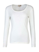 Langarmshirt Malin (02262-0224-100) von Sorgenfri Sylt in Ivory