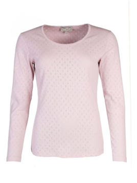 Langarmshirt Malin (02262-0224-401) von Sorgenfri Sylt in Rose