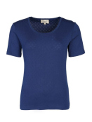 Kurzarmshirt Maren (02262-0225-319) von Sorgenfri Sylt in Indigo
