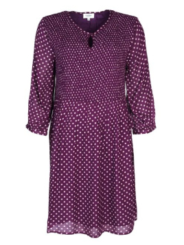 Kleid Rosylinde (03262-0011-573) von Lykka du nord in Raisin