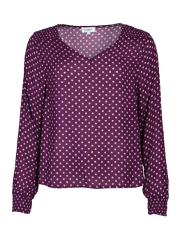 Bluse Tinkina (03262-0013-573) von Lykka du nord in Raisin