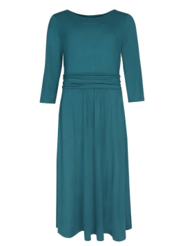 Kleid Malindy (03262-0052-239) von Lykka du Nord in Velvet Green