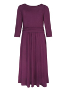 Kleid Malindy (03262-0052-573) von Lykka du Nord in Raisin
