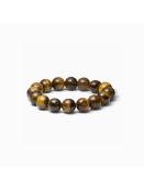 Chunky Tiger Eye Stretch Armband (CTE-KA-12MM) von Soi Copenhagen