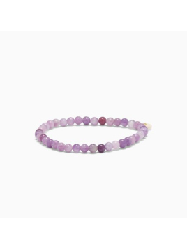 Petite Ametyst Stretch Armband (AME-KA-4MM) von Soi Copenhagen
