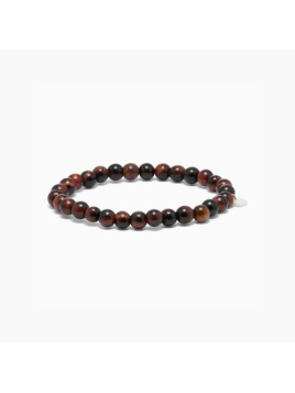 Essential Red Tiger Eye Stretch Armband (RTE-KA-6MM) von Soi Copenhagen