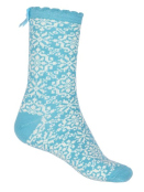 Socken Irma Nordic (02262-0235-226) von Sorgenfri in Misty Blue