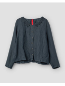 Blouse Agna in Dark Slate von Ewa i Walla