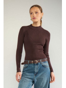 Pullover NuBia (702894-5698) von N�mph in Black Coffee