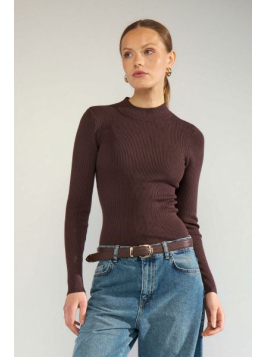 Pullover NuBia (702894-5698) von N�mph in Black Coffee