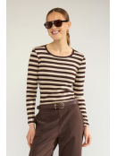 Langarmshirt NuMixie (703933-5698) von N�mph in Black Coffee