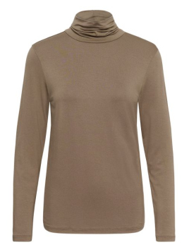 Rollkragen - Langarmshirt SLHanadi Rollneck (30403340-181112) von Soaked in Luxury in Walnut