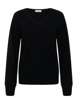 Pullover SLSida Seamless V-Neck Pullover (30409441-194008) von Soaked Luxury in Black