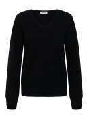 Pullover SLSida Seamless V-Neck Pullover (30409441-194008) von Soaked Luxury in Black