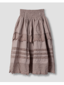Skirt Fanny (Ewa-22334-greymauve) von Ewa i Walla in Grey Mauve