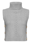 CRHoliday Knit Slipover (10614734-100827) von Cream in Light Grey Melange