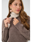 CRUllea Small Knit Scarf (10616065-100232) von Cream in Oat Melange