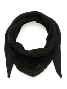 CRUllea Knit Scarf (10616066-100120) von Cream in Pitch Black
