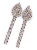 SLBeliza Earrings (30409613-305399) von Soaked Luxury in Silver Metal