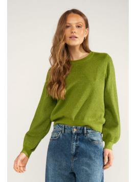 NuBir Solid Pullover (705988-4060) von N�mph in Calla Green