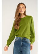 NuBir Solid Pullover (705988-4060) von N�mph in Calla Green