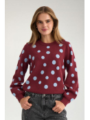 NuMilas Pullover (707491-2736) von N�mph in Syrah
