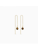 Ella Tiger Eye Ohrringe (ELLATE-K) von Soi Copenhagen